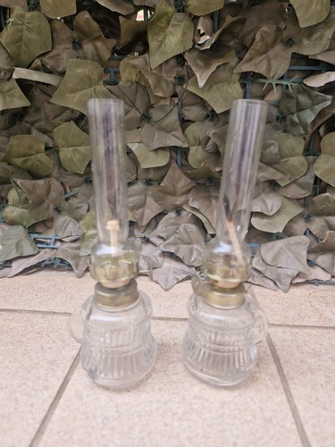 Coppia mini lampade olio - coppia,