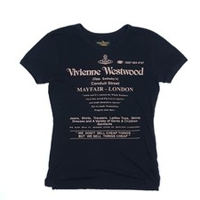 T-shirt nera Vivienne Westwood