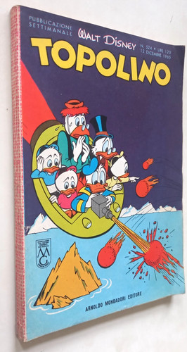 Libretto topolino 524 - libretto,