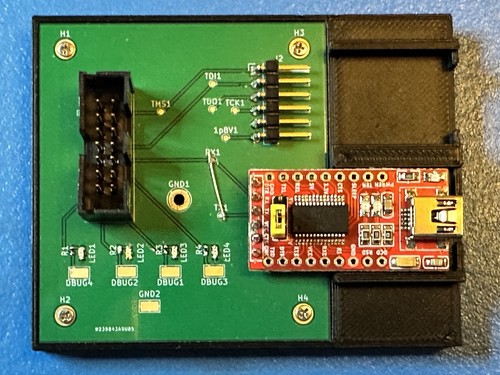 Scheda interfaccia debug jtag - scheda,