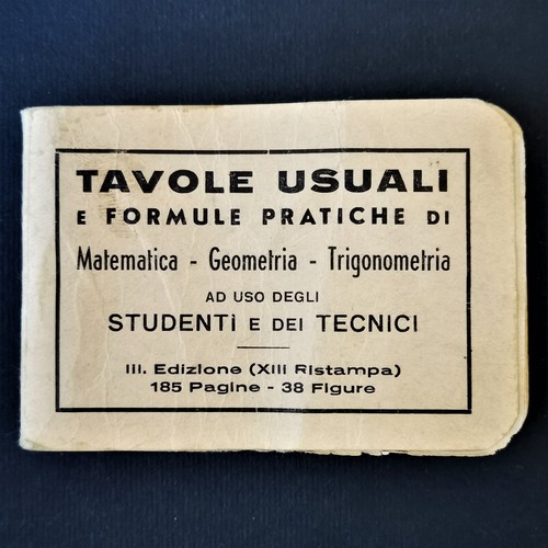 Tavole usuali formule - usuali, pratiche