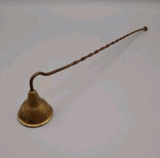 Candela vintage in ottone a