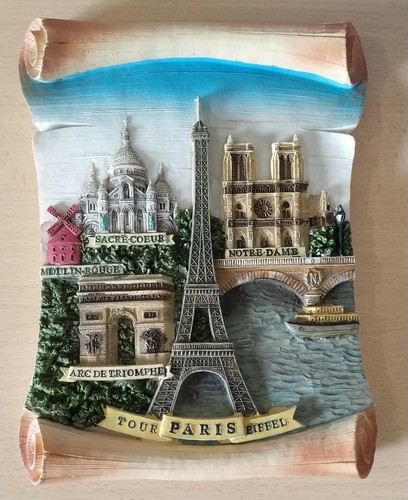 Souvenir parigi ceramica - di,