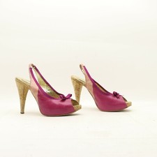 Sandali PINKO Usate Numero: EUR 37 (Cod.SS3115) in Pelle Fucsia Donna