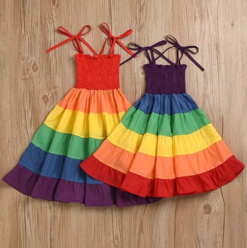 Abito arcobaleno principessa
