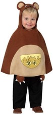 Costume Poncho Orsetto Bebe Tg