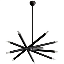 Splendido lampadario in ottone