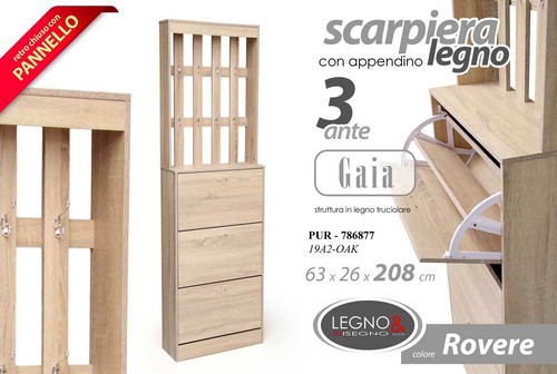 Scarpiera appendiabiti - scarpiera,