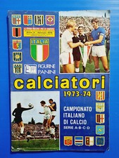 ALBUM ORIGINALE CALCIATORI PANINI 1973-1974 73-74 MANCANTI 6 FIGURINE RITAGLIATE