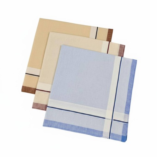 Fazzoletto uomo righe in - righe,