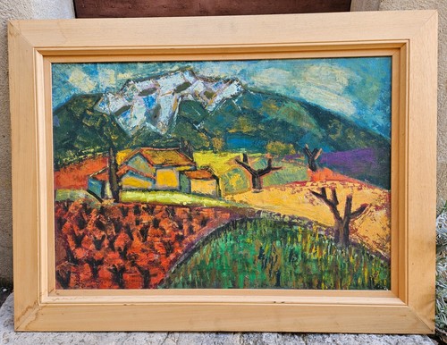 Paysage par dominique - leca, né