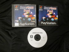 PS1 : AMERICAN POOL - Completo ! Il biliardo per PS1 ! Compatibile PS2 e PS3
