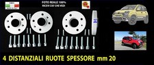 4 Distanziali Ruote spessore da mm.20 con Bulloni per FIAT Panda 312 dal 2012 