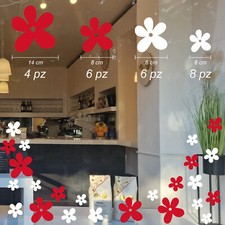 adesivi vetrine 24 fiori