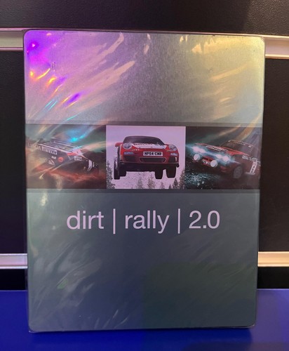 Dirt rally steelbook ps4 - steelbook,