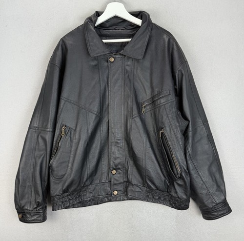 Giacca pelle vintage falcon - giacca,