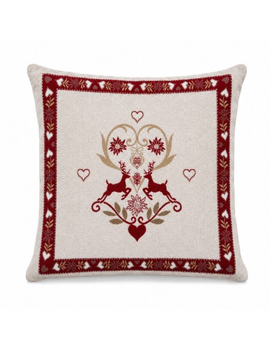 Federa cuscino arredo tirolese - cuscino,