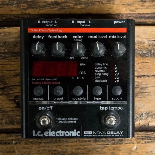 Electronic nova delay - tc,