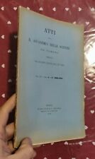 ATTI ACCADEMIA SCIENZE TORINO BOCCARDI TEMESA TRAVE CONTINUA REGALDI MARTE