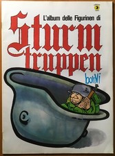 Sturmtruppen 1977 Album delle Figurinen Vuoto Bonvi Editoriale Corno Figurine