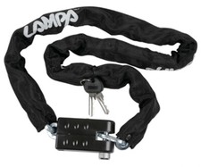 Catena Antifurto in Acciaio Cilindro Antitrapano 100cm per Moto Scooter - C90615