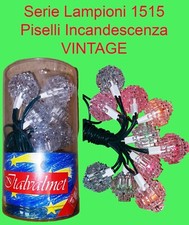 Luci di Natale Serie Lampioni 1515 Piselli Incandescenza Vintage