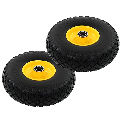 Ruote carrello mano pu - 2x,