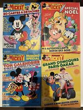 Le Journal de Mickey - Issues 1690, 1696, 1698 & 1699. Nov 84 - Jan 85. Vintage