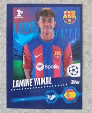 Figurina topps Yamal Lamine RC champions 2023-24 N 138 Barcellona