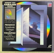 LASER DISC HERBERT VON KARAJAN - CONCERTO DI SAN SILVESTRO 1988 - SONY CLASSICAL