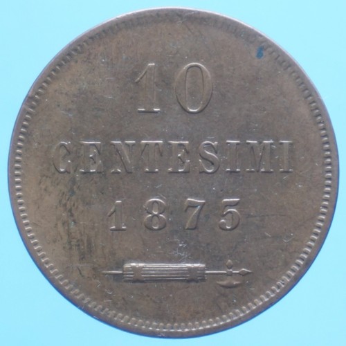 San marino centesimi - marino, 1875