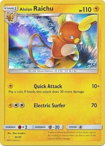 Alolan raichu sm - raichu,