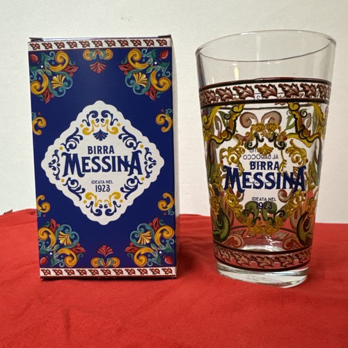 Birra messina bicchiere - birra,