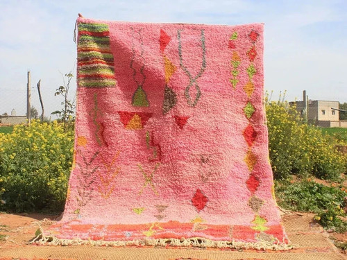 Tappeto boujaad rosa - tappeto,