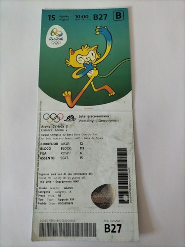 Biglietto olimpiadi 08 - olimpiadi, 15.08