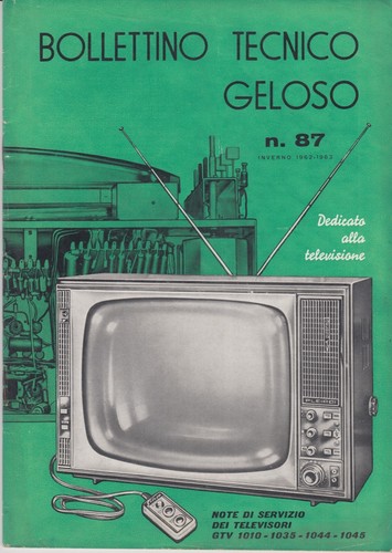 Bollettino tecnico geloso - geloso,