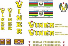 Adesivi Telaio VINER Special Professional