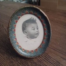 Piccola cornice ovale anni 40