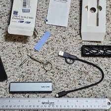 Wavlink M.2 NVME Gehäuse 10Gbps USB 3.1 Gen 2 for PCIe M-Key/B+M Key NVMe SSD