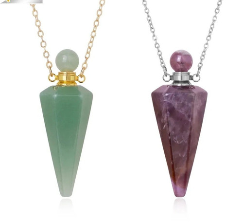 Collana bottiglia profumo - bottiglia,