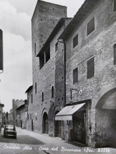 Cartolina Certaldo Alto Casa Boccaccio Rara Fg Nv