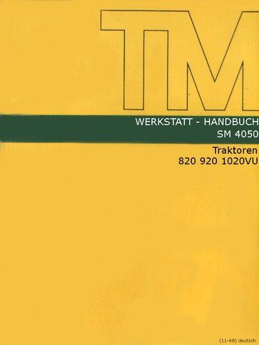 Manuale officina per - , trattore