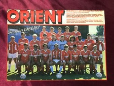 16 Autografi LEYTON ORIENT FC 86/87 - Poster autografato! Juryeff/Godfrey/Shinners