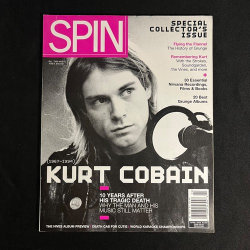 Vintage spin magazine kurt - spin,