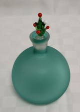 Vaso in vetro opalino verde