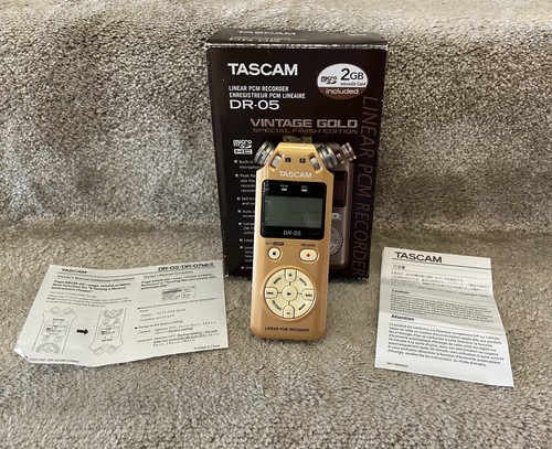 Tascam gold registratore - gold,