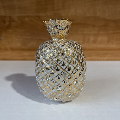 Capodimonte pineapple figurine - capodimonte,