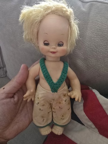 Rare vintage rat doll - rare,