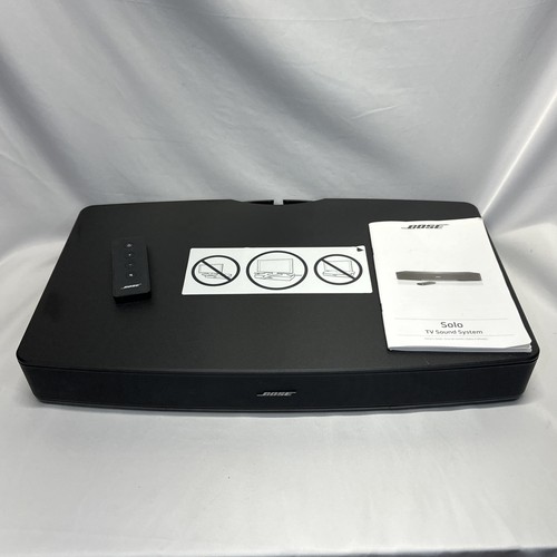 Bose solo sound system - solo,