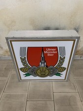 Insegna Luminosa Birra Ulmer Munster Bier Pub Risto Bar Collezzione 